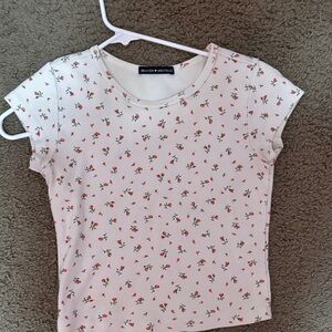 brandy melville floral top
